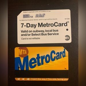 1 NYC 7-Day MetroCard Discontinued